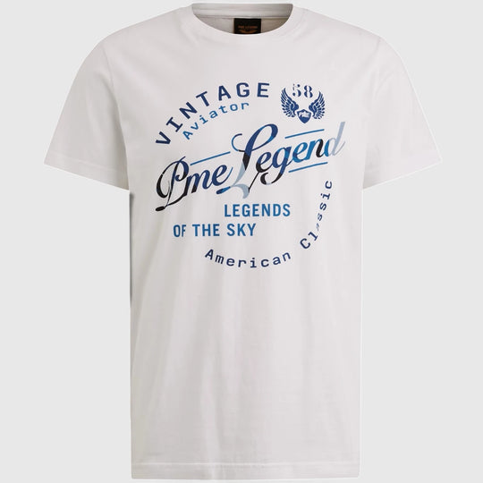 PTSS2504596-7003 PME Legend T-Shirt Jersey Play Bright White