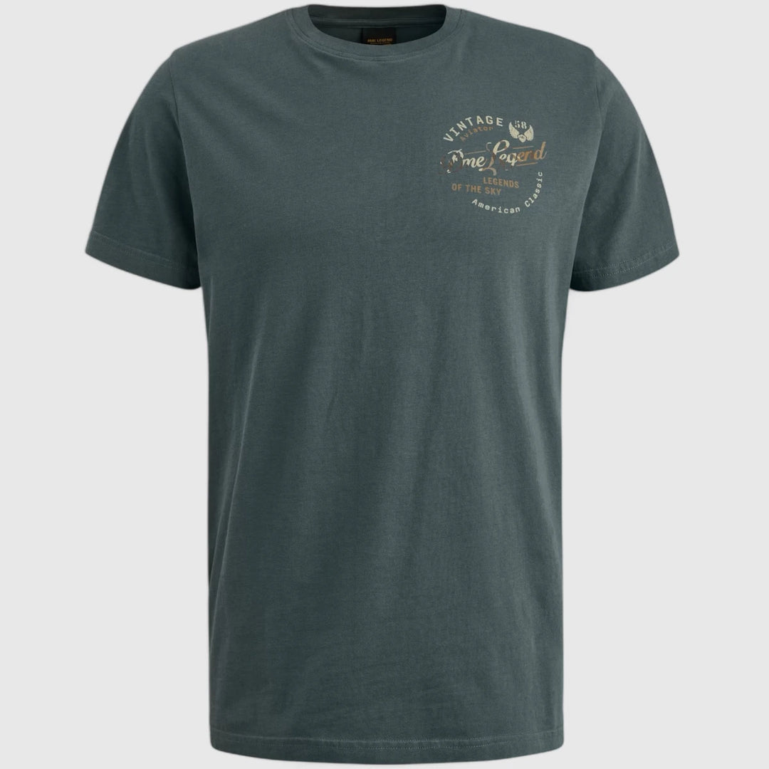 PTSS2504596-9076 PME Legend T-Shirt Jersey Play Cameo Blue