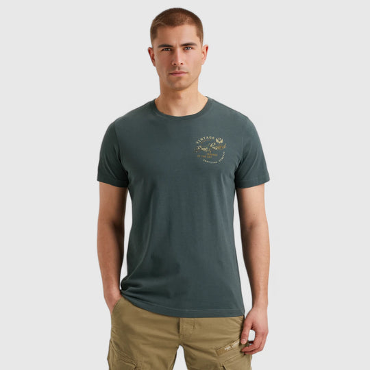 PTSS2504596-9076 PME Legend T-Shirt Jersey Play Cameo Blue