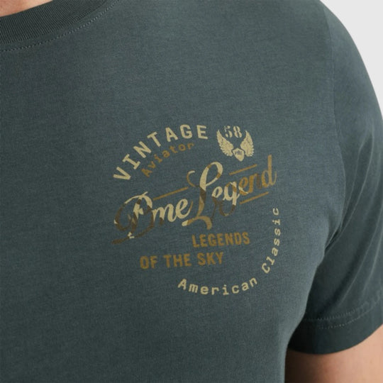 PTSS2504596-9076 PME Legend T-Shirt Jersey Play Cameo Blue