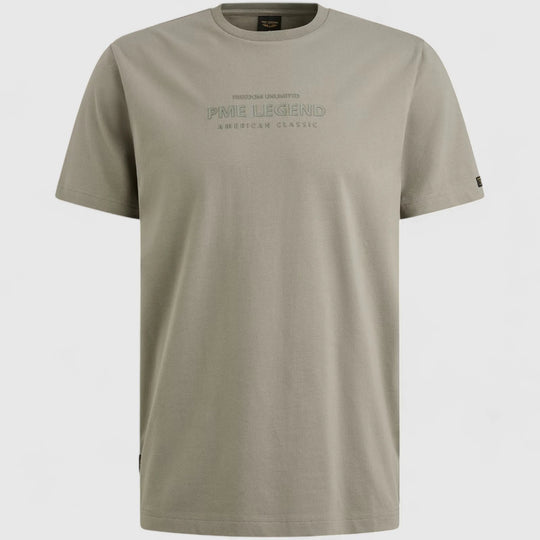 PTSS2505570-6170 PME Legend Round Neck Cotton Elastane Jersey Shadow