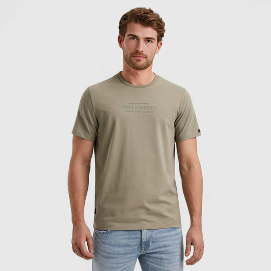 PTSS2505570-6170 PME Legend Round Neck Cotton Elastane Jersey Shadow