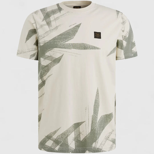 PTSS2505578-7013 PME Legend T-Shirt Jersey All Over Print Bone White