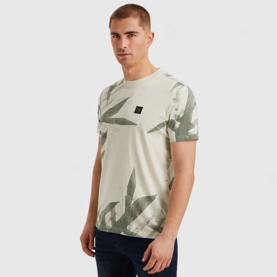 PTSS2505578-7013 PME Legend T-Shirt Jersey All Over Print Bone White