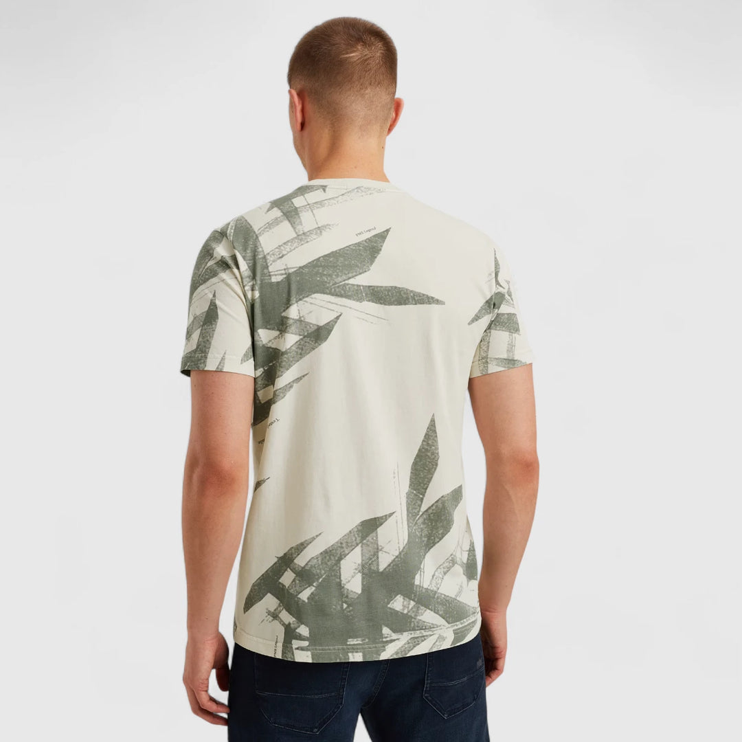 PTSS2505578-7013 PME Legend T-Shirt Jersey All Over Print Bone White