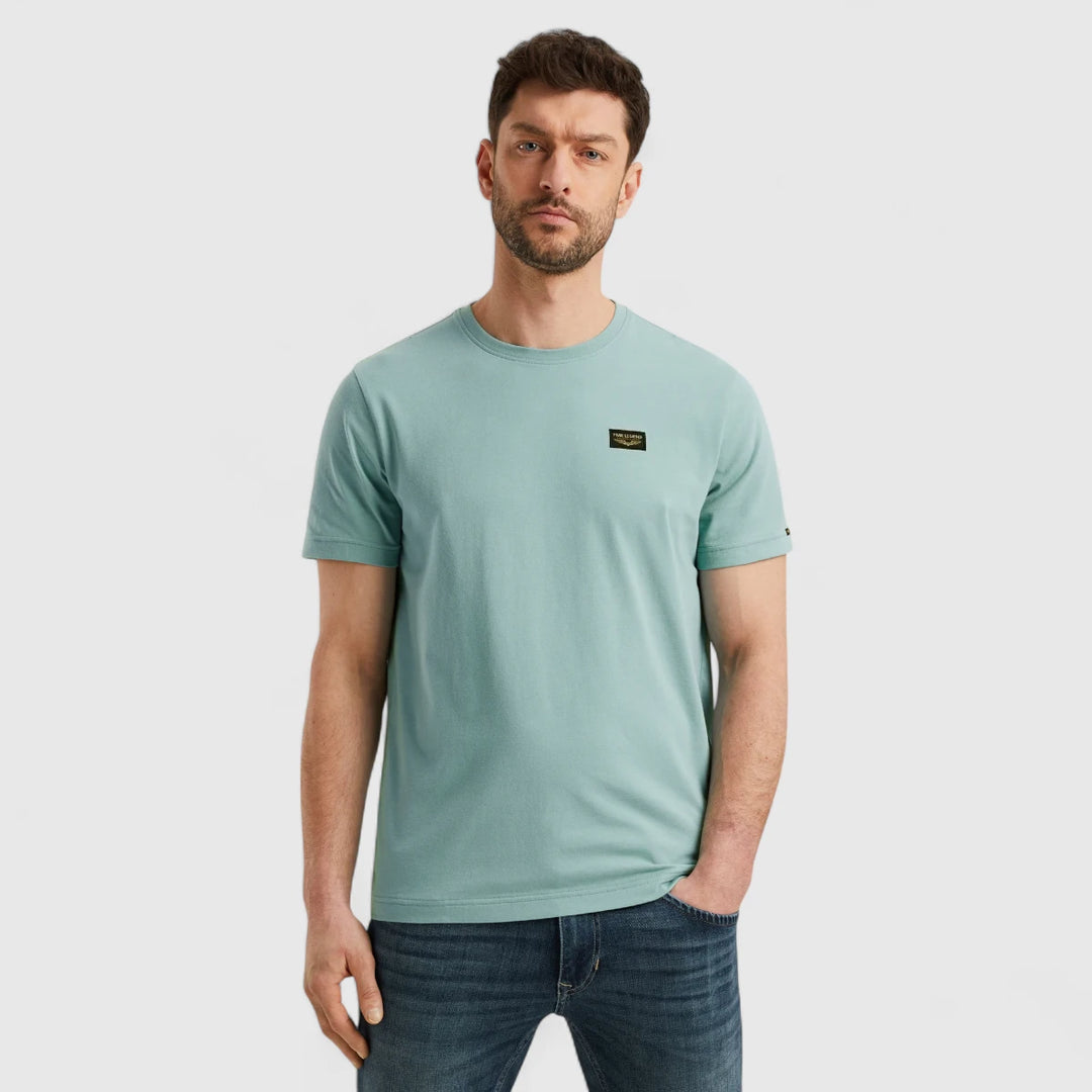 PTSS2504599-5149 PME Legend Short Sleeve Round Neck Guyver T-Shirt Cameo Blue