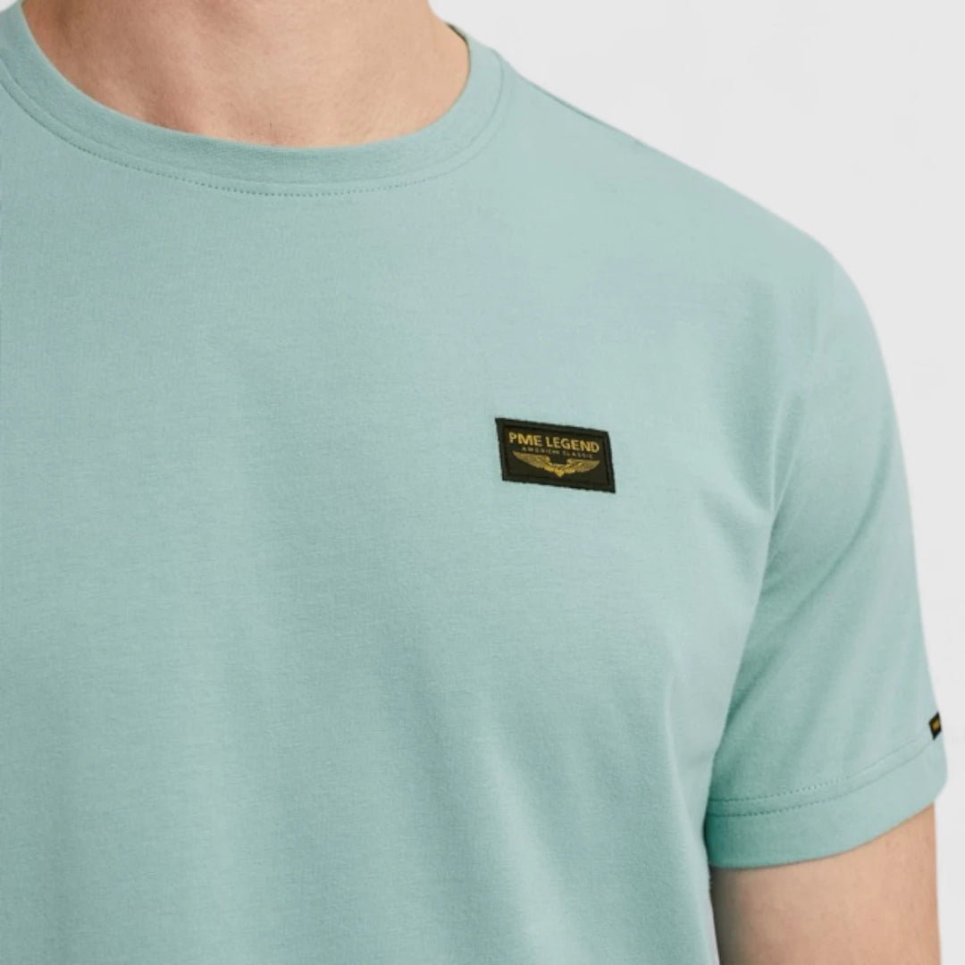 PTSS2504599-5149 PME Legend Short Sleeve Round Neck Guyver T-Shirt Cameo Blue