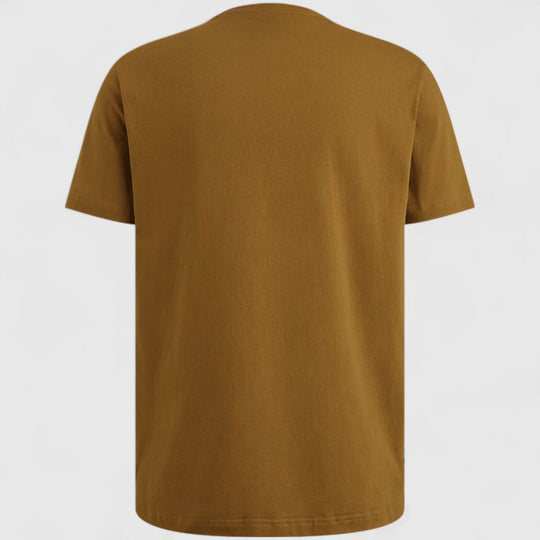 PTSS2506552-8187 PME Legend T-Shirt Open End Jersey Golden Brown