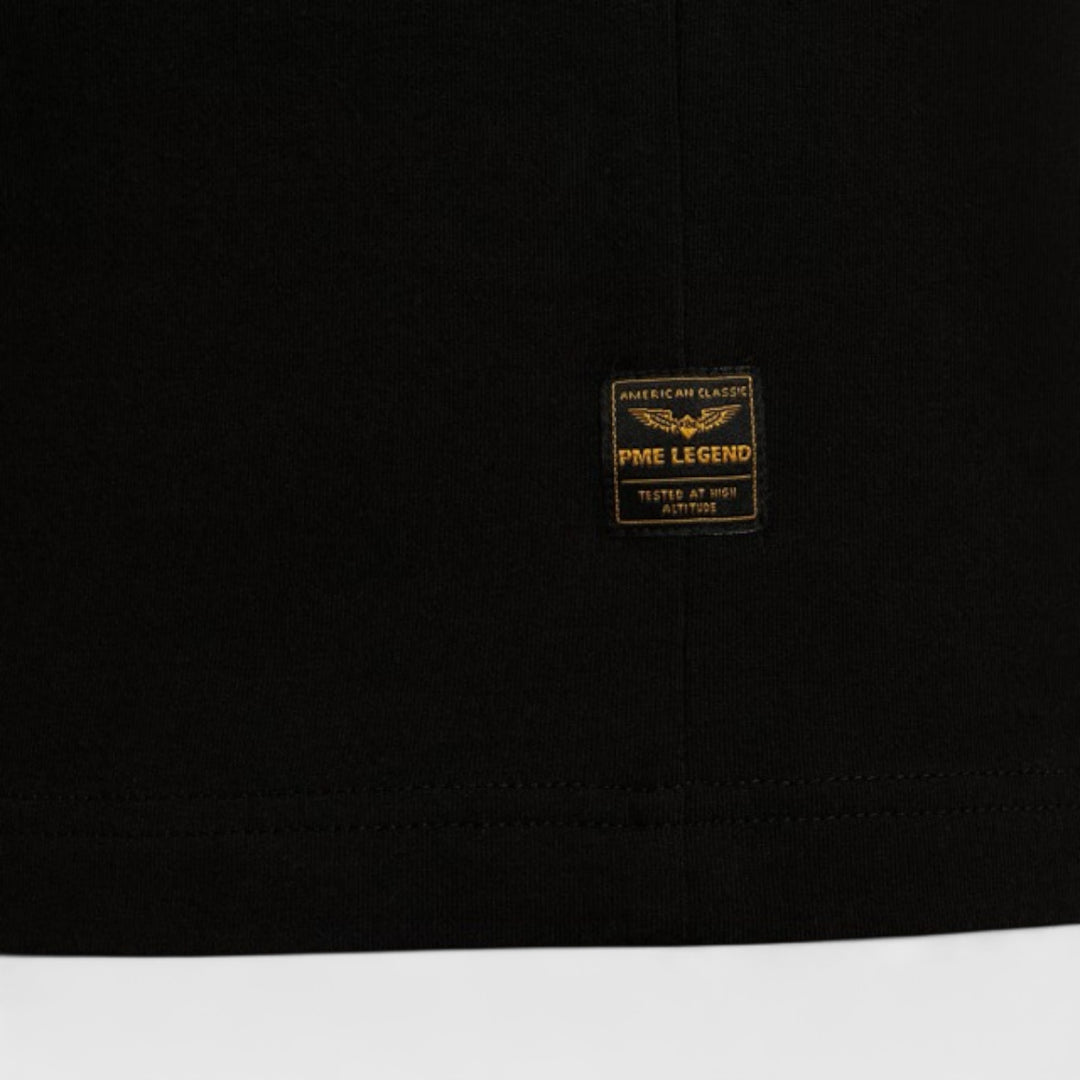 PTSS2510584-999 PME Legend T-Shirt Cotton Elastane Jersey Dusky Green / Groen