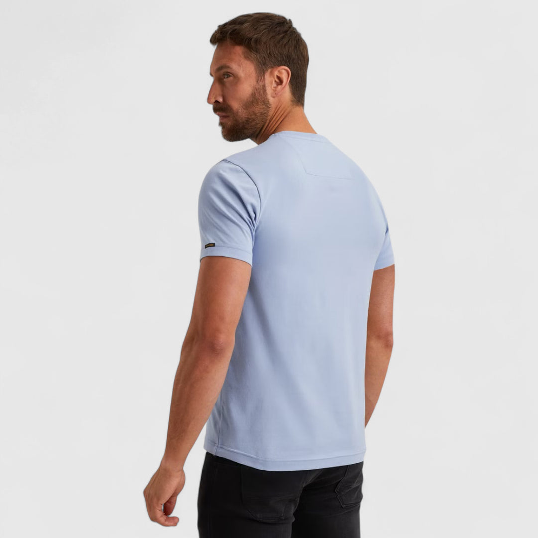 PTSS2511599-5299 PME Legend Short Sleeve Round Neck Guyver T-Shirt Hydrangea / Blauw
