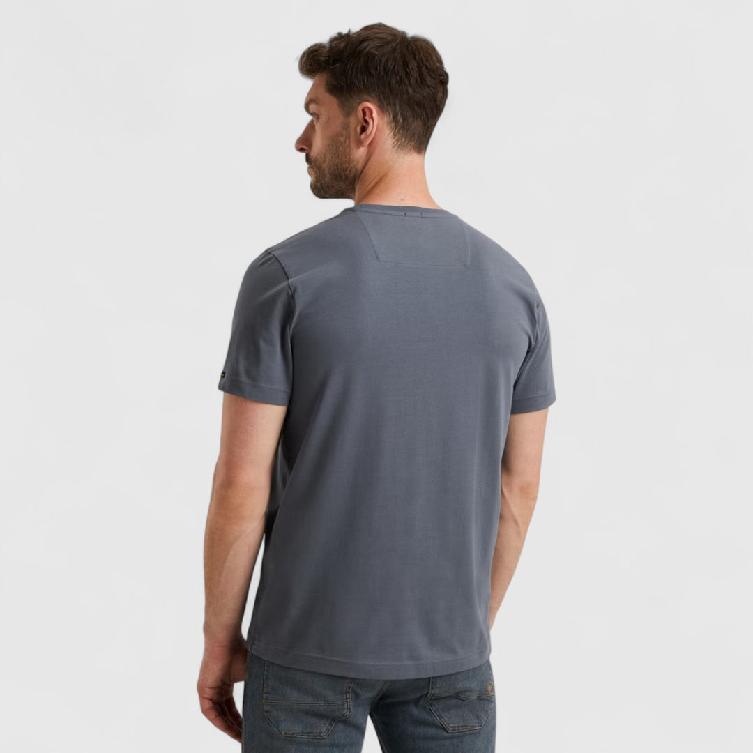 PTSS2511599-5301 PME Legend Short Sleeve Round Neck Guyver T-Shirt Vintage Indigo / Blauw