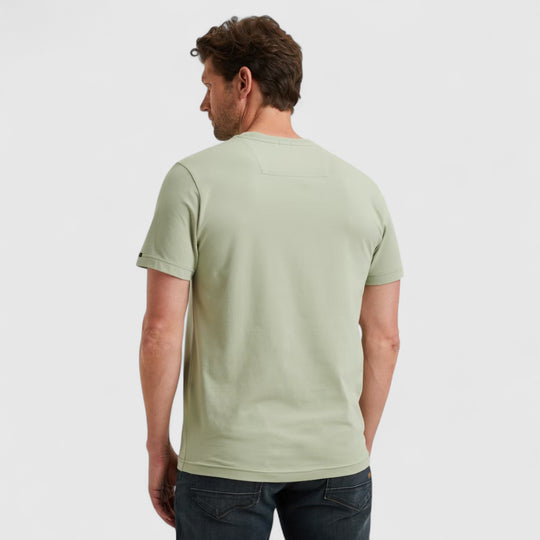 PTSS2511599-6163 PME Legend Short Sleeve Round Neck Guyver T-Shirt Desert Sage / Groen