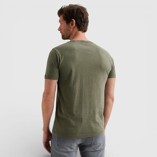 PTSS2602562-6415 PME Legend T-Shirt Special Washed Garment Dye Four Leaf Clover