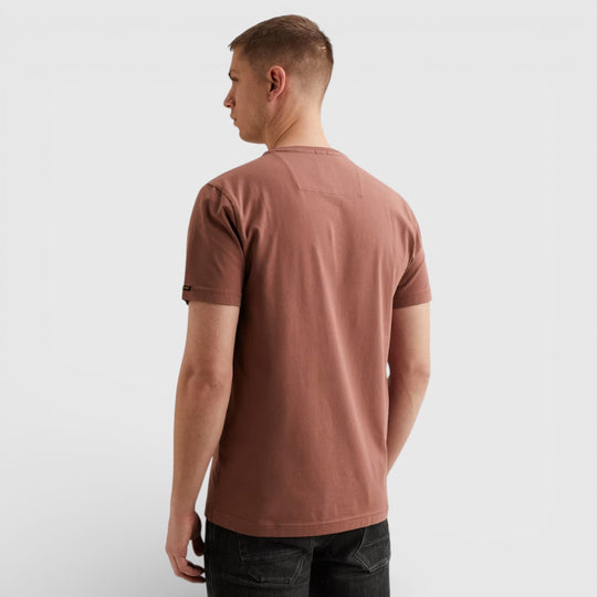 PTSS2602599-4085 PME Legend Short Sleeve Round Neck Guyver T-Shirt Roan Rouge / Rood