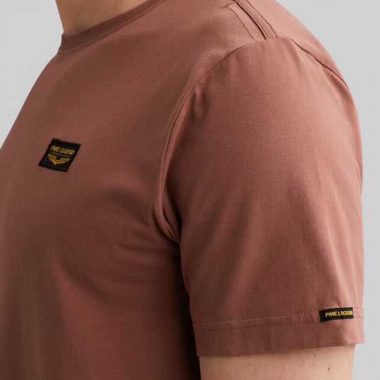 PTSS2602599-4085 PME Legend Short Sleeve Round Neck Guyver T-Shirt Roan Rouge / Rood