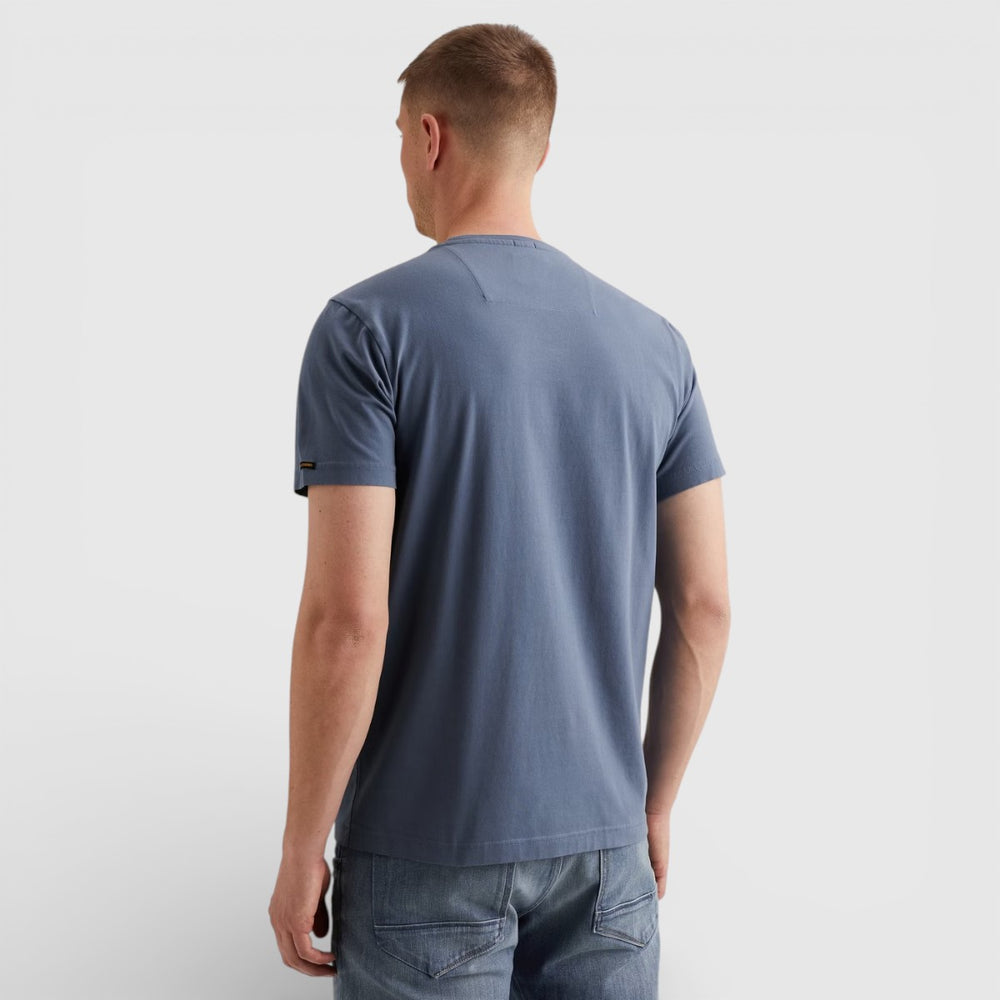 PTSS2602599-5052 PME Legend Short Sleeve Round Neck Guyver T-Shirt Bijou Blue / Blauw