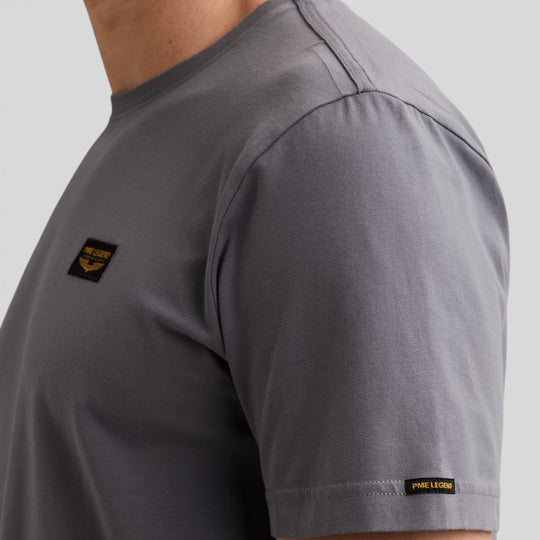 PTSS2602599-5106 PME Legend Short Sleeve Round Neck Guyver T-Shirt Folkstone Grey / Grijs