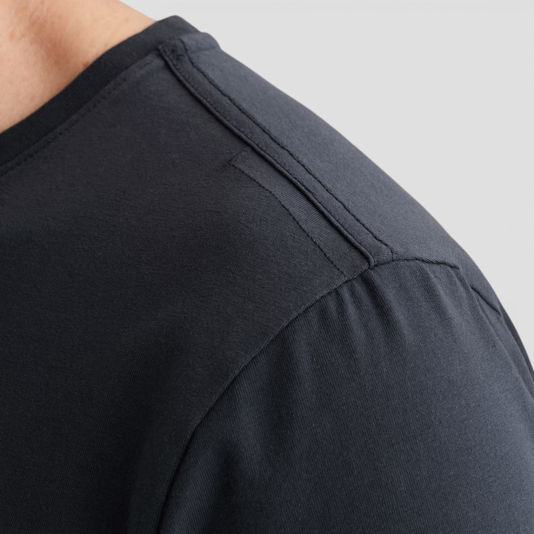 PTSS2602599-5116 PME Legend Short Sleeve Round Neck Guyver T-Shirt Mood Indigo / Blauw