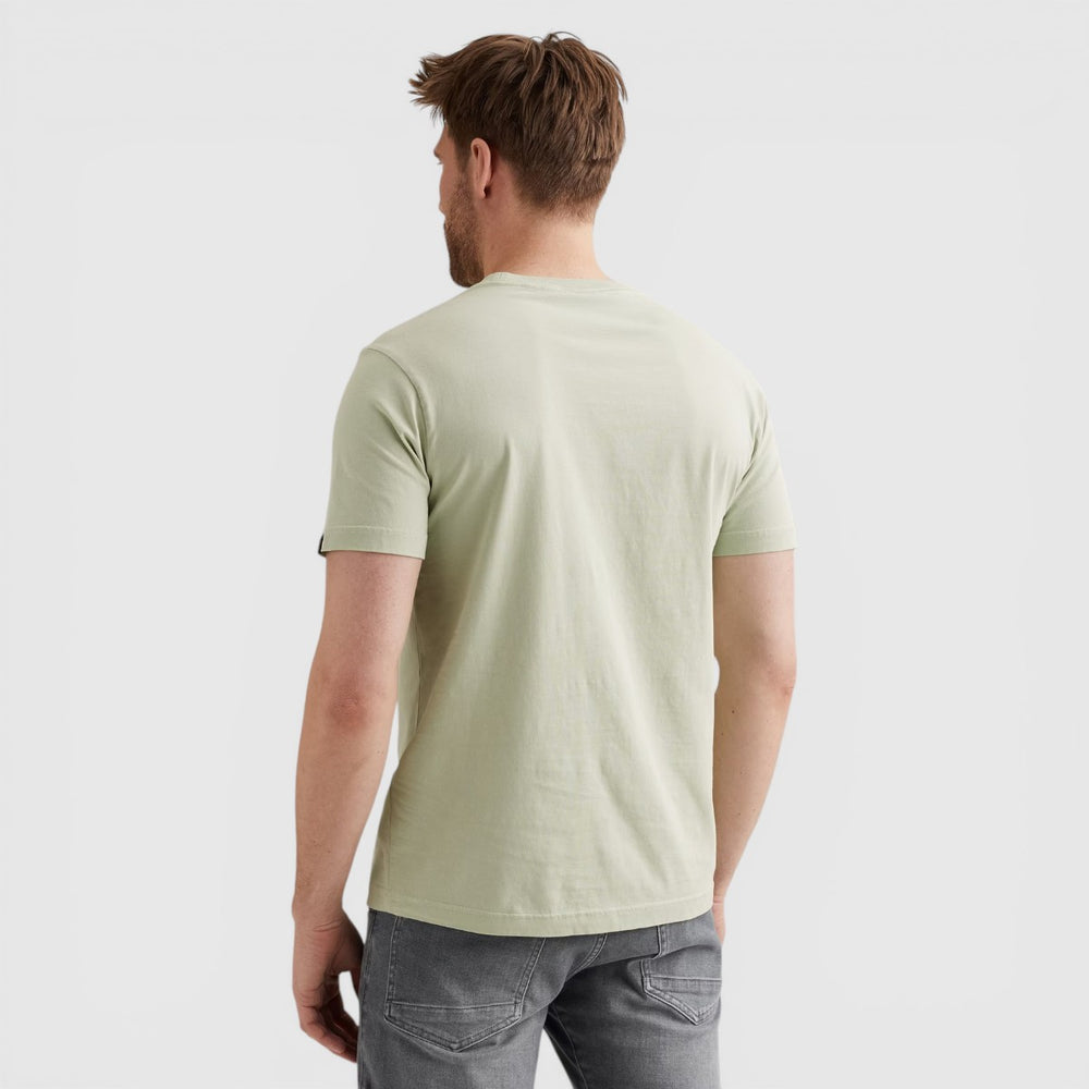 PTSS2604597-6168 PME Legend T-shirt Van Jersey Met Klein Artwork Cameo Green / Groen