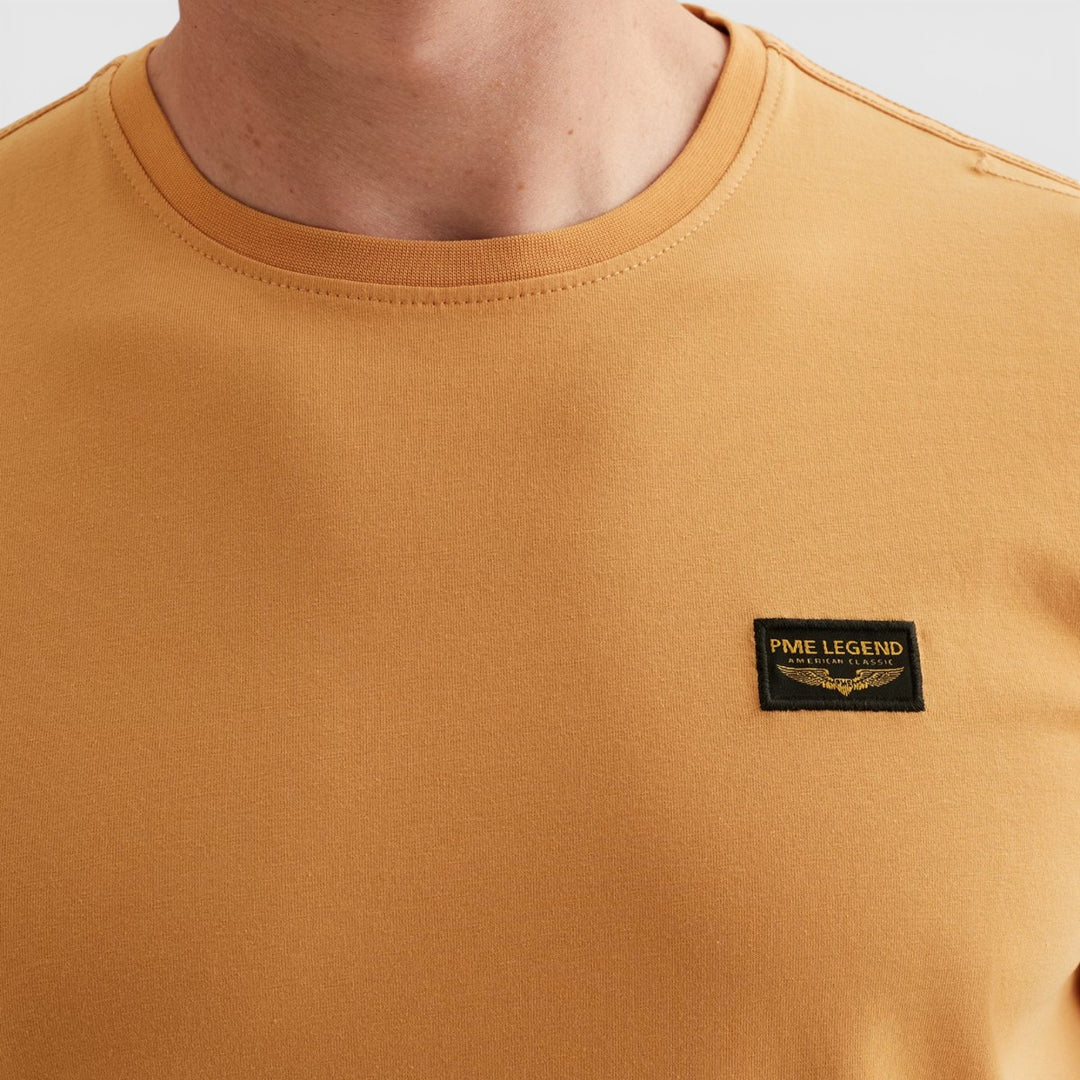 PTSS2604599-2015 PME Legend Short Sleeve Round Neck Guyver T-Shirt Gold Earth / Oranje