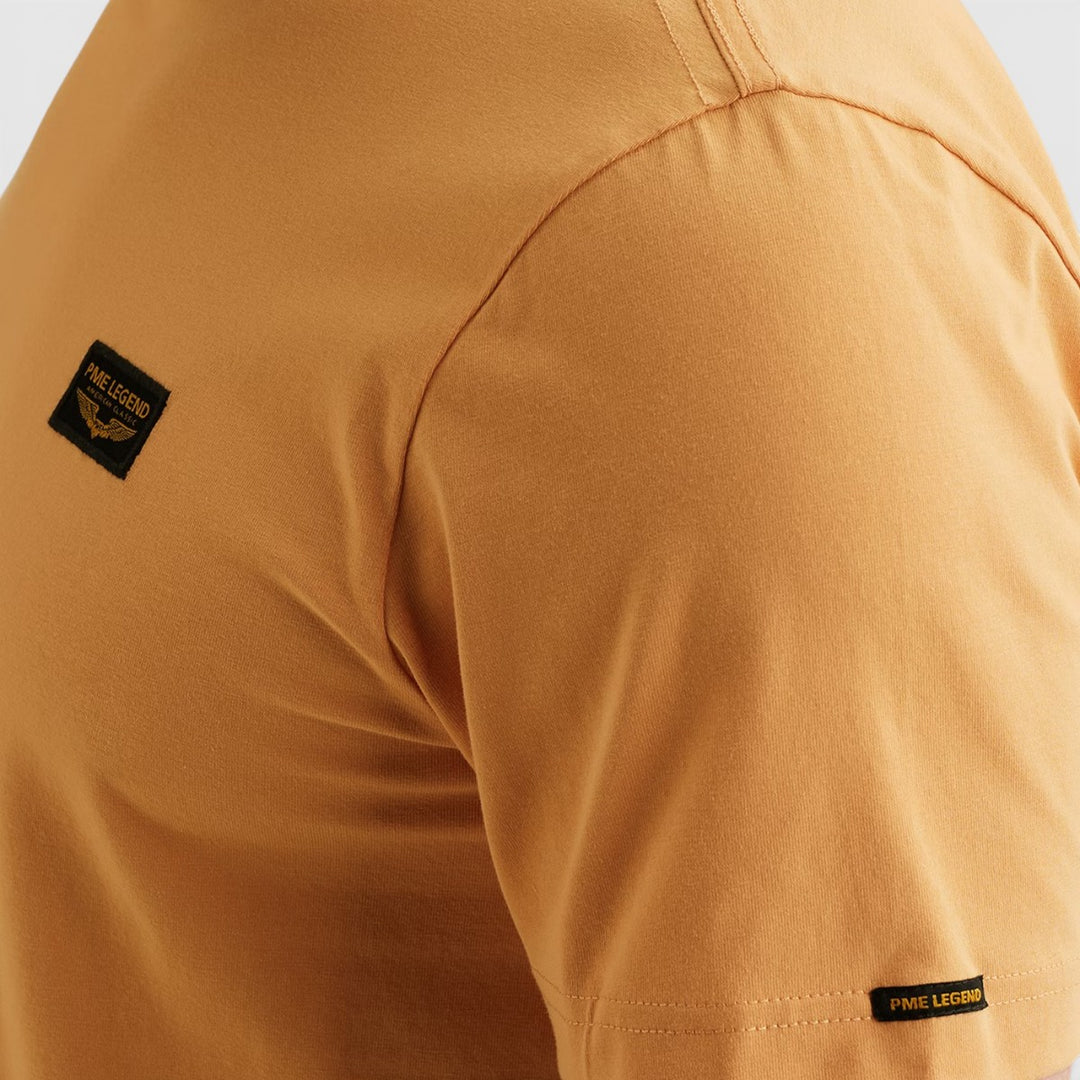 PTSS2604599-2015 PME Legend Short Sleeve Round Neck Guyver T-Shirt Gold Earth / Oranje