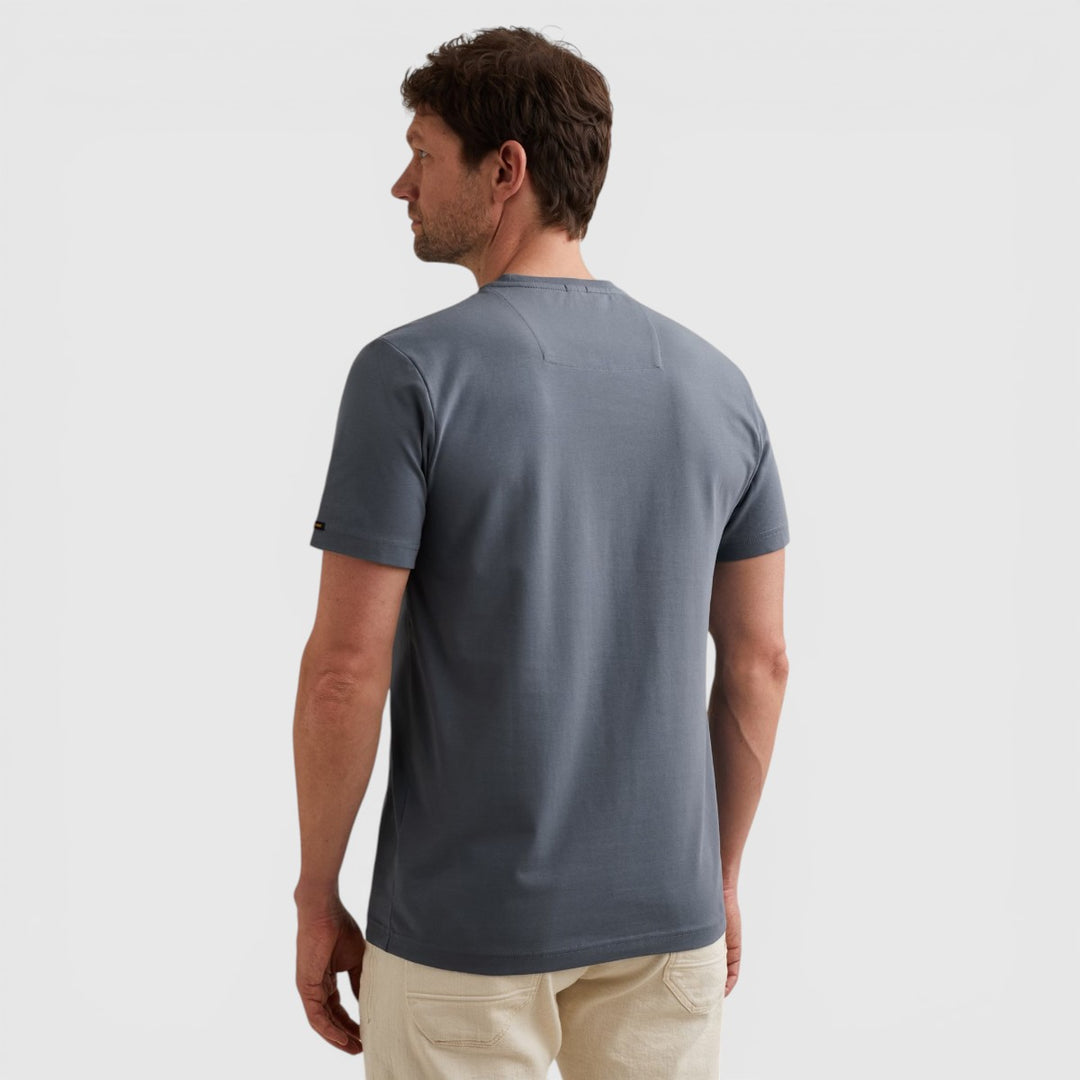 PTSS2604599-5301 PME Legend Short Sleeve Round Neck Guyver T-Shirt Vintage Indigo / Blauw