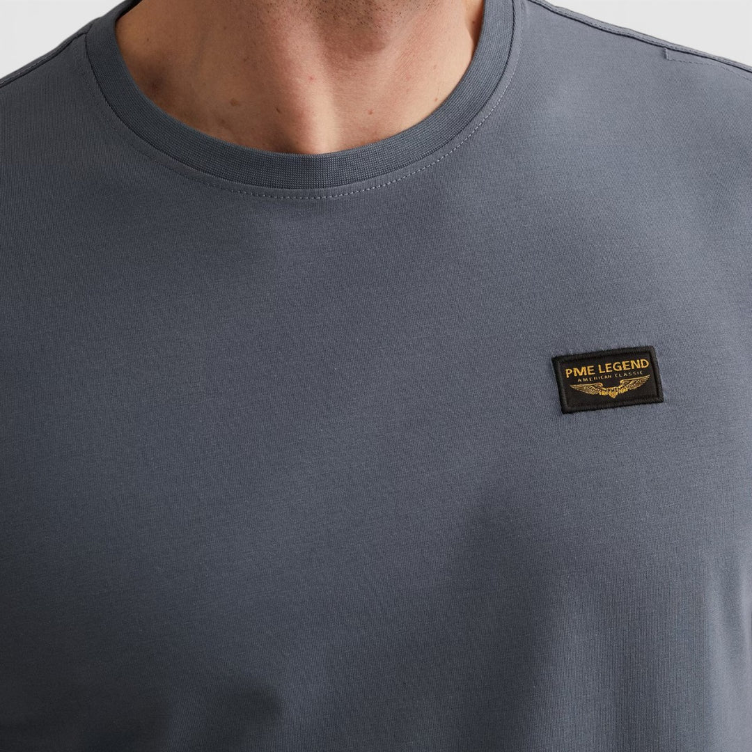 PTSS2604599-5301 PME Legend Short Sleeve Round Neck Guyver T-Shirt Vintage Indigo / Blauw