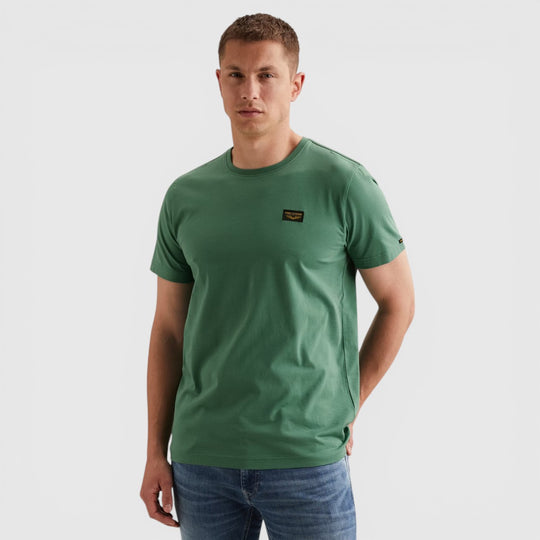 PTSS2604599-6053 PME Legend Short Sleeve Round Neck Guyver T-Shirt Deep Sea / Groen