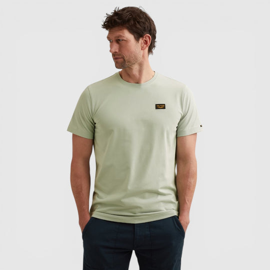 PTSS2604599-6168 PME Legend Short Sleeve Round Neck Guyver T-Shirt Cameo Green / Groen