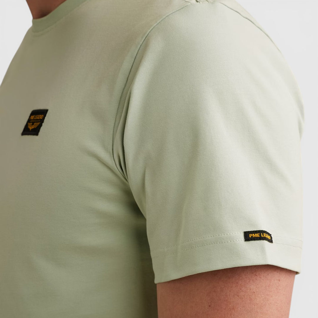 PTSS2604599-6168 PME Legend Short Sleeve Round Neck Guyver T-Shirt Cameo Green / Groen