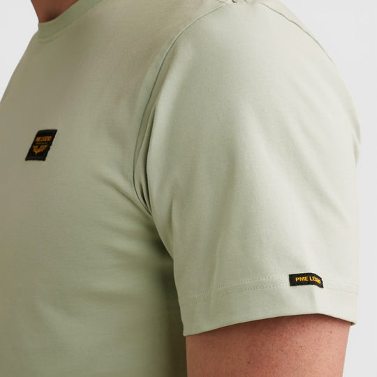 PTSS2604599-6168 PME Legend Short Sleeve Round Neck Guyver T-Shirt Cameo Green / Groen