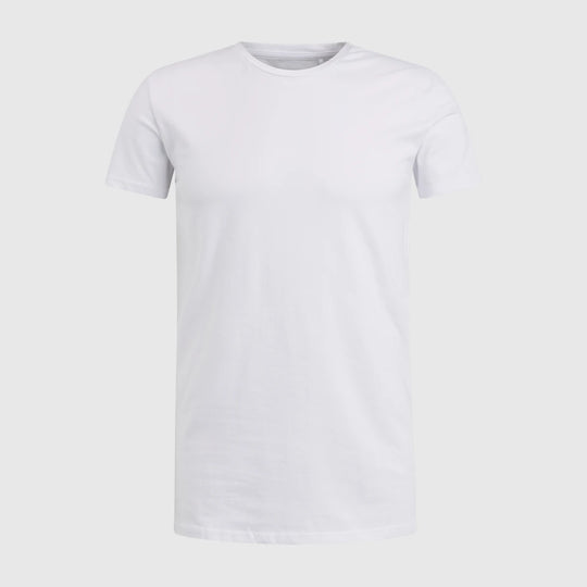 PUW00112-900 PME Legend Round Neck Basic T-Shirt White