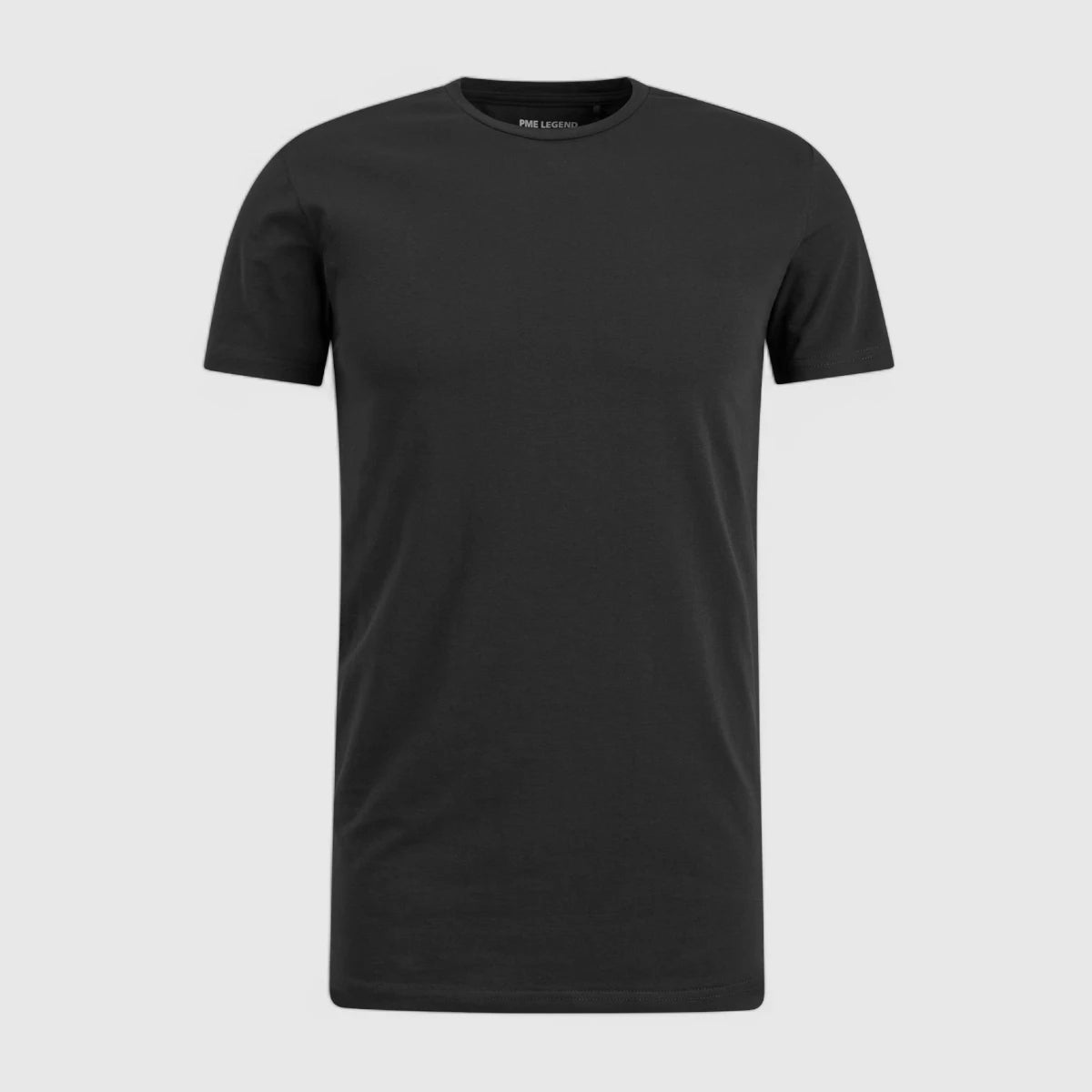 PUW00112-999 PME Legend Round Neck Basic T-Shirt Black Black