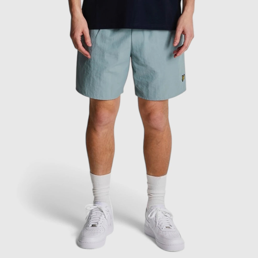 SH1204VB-A19 Lyle & Scott Plain Swimshort Slate Blue