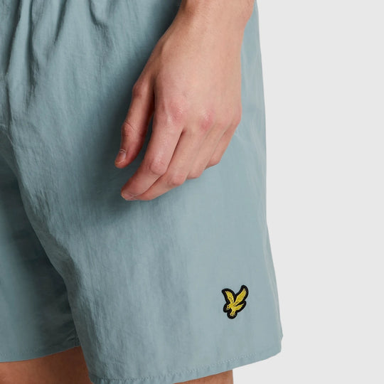 SH1204VB-A19 Lyle & Scott Plain Swimshort Slate Blue