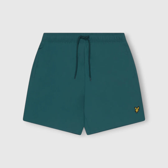 SH1204VB-W746 Lyle & Scott Plain Swimshort Malachite Green
