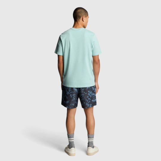 SH2204V-Z271 Lyle & Scott Digital Floral Print Swim Short Dark Navy