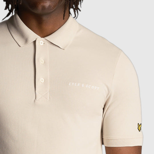 sp2006v-w870 embroidered polo shirt lyle & scott polo cove crop5