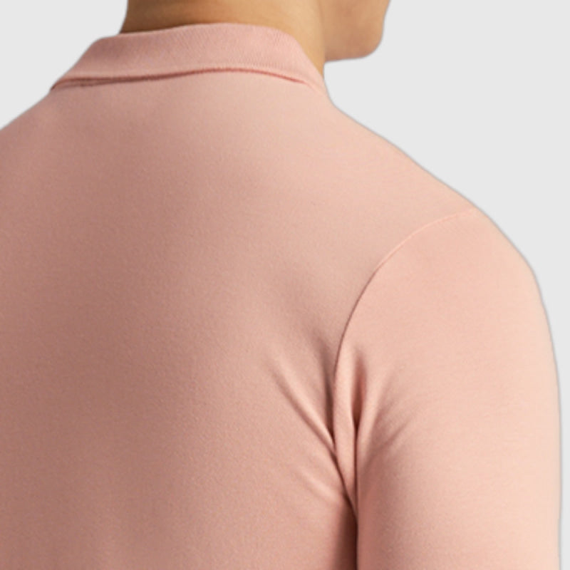 sp400vog-x238 plain polo shirt short sleeve lyle & scott polo palm pink crop5