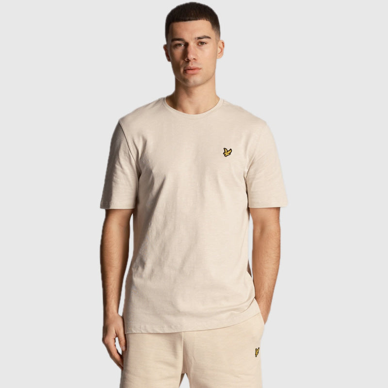 ts1804v w870 slub t-shirt short sleeve lyle & scott polo cove