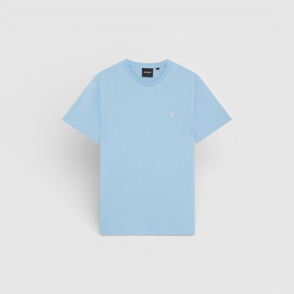 TS2255TONT-Y075 Lyle & Scott T-Shirt Tonal Eagle Superfine Airy Blue / Blauw