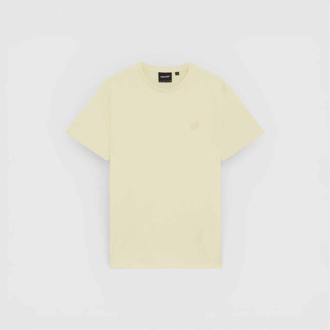 TS2255TONT-Y083 Lyle & Scott T-Shirt Tonal Eagle Superfine Pastel Yellow