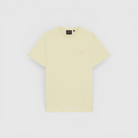 TS2255TONT-Y083 Lyle & Scott T-Shirt Tonal Eagle Superfine Pastel Yellow