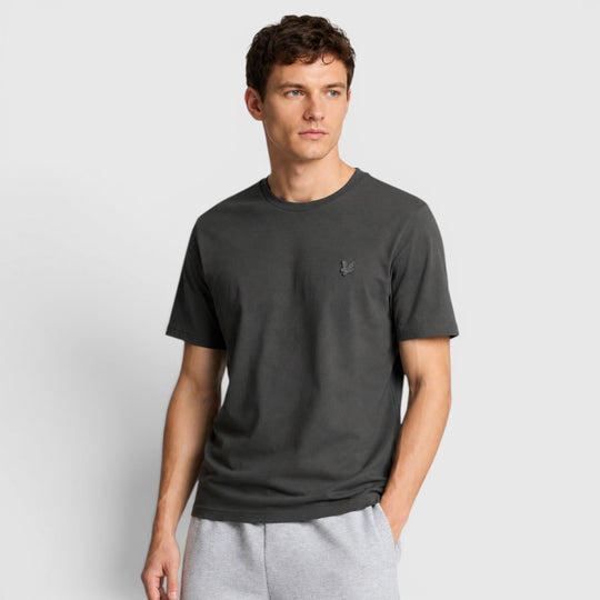 TS400TON-W635 Lyle & Scott Tonal Eagle T-Shirt Gunmetal