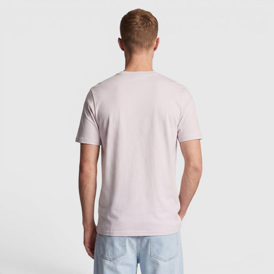 TS400VOG-X599 Lyle & Scott Plain T-Shirt Short Sleeve Mist Lilac