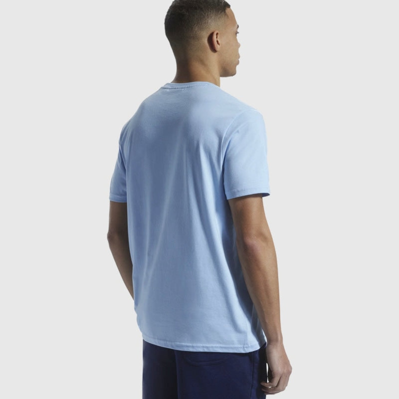 ts400vog z487 plain t-shirt short sleeve lyle & scott polo blue back