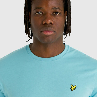 ts400vog w990 plain t-shirt short sleeve lyle & scott polo alpine crop1