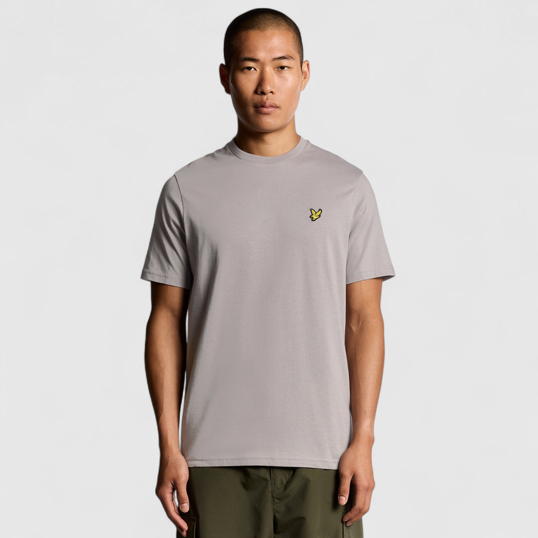 TS400VOG-Y043 Lyle & Scott Plain T-Shirt Short Sleeve Gull Grey / Grijs