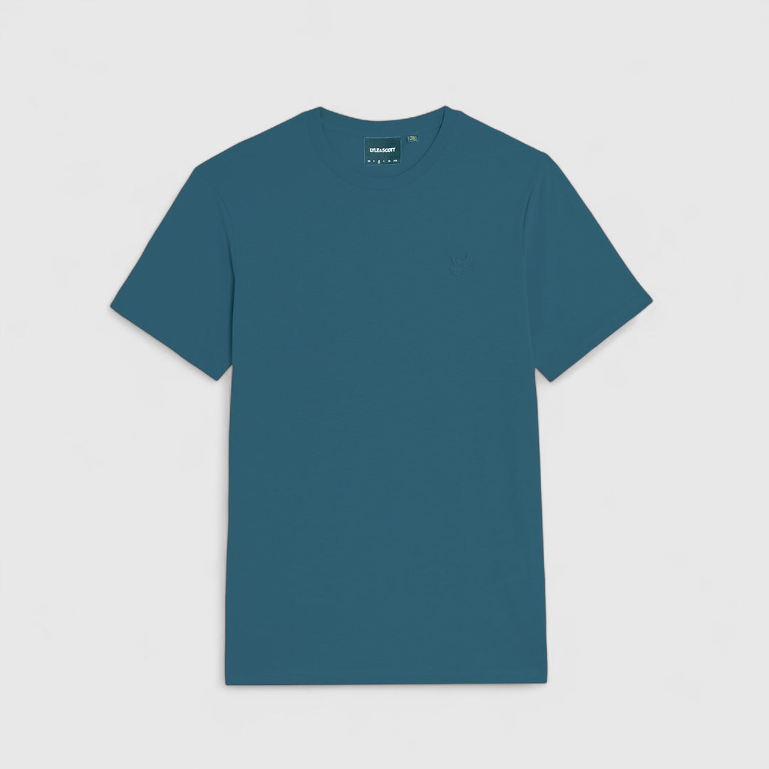 TS400VOG-Y066 Lyle & Scott Plain T-Shirt Short Sleeve Rich Teal / Groen