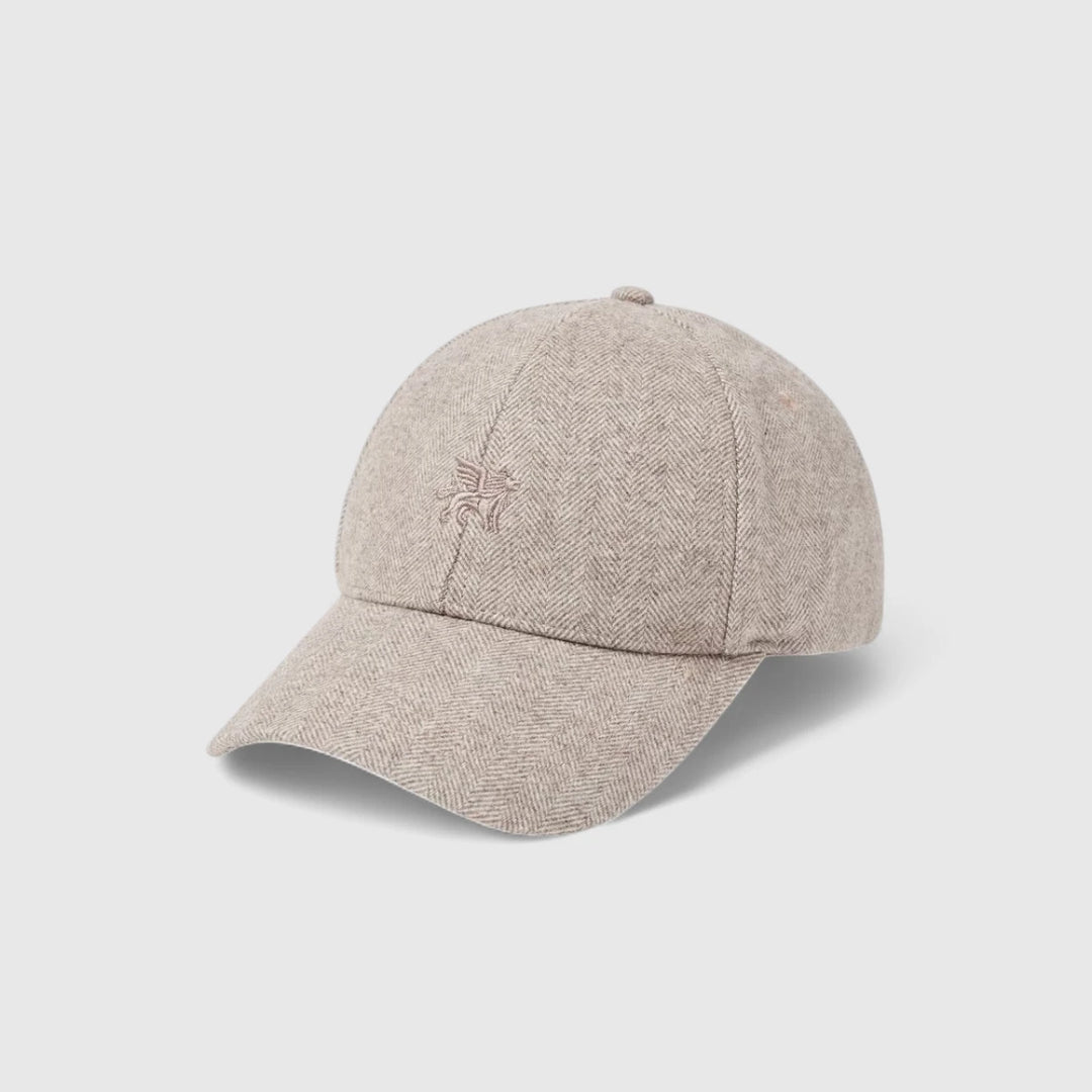 VAC2509901-7144 Vanguard Cap Wool Gargoyle Ecru